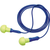 Bouchons d'oreilles d&eacute;tectables E-A-R Push-ins, Avec cordon, Taille unique, Vrac - Sac en poly, NRR dB NRR 28 dB Infinity Industrial Services Inc.