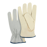 Gants de conducteur &agrave; dos fendu, T-Grand, Paume en Cuir fleur de vache Infinity Industrial Services Inc.