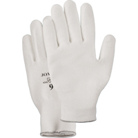 White Knit Palm Coated Gloves, Size Small/7, Polyurethane Coated, HPPE Shell, EN 388 Level 2 Infinity Industrial Services Inc.