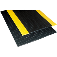 No. 419 Sof-Tred with Dyna-Shield Mats, Diamond, 2' x 3' x 1/2", Black, PVC Infinity Industrial Services Inc.