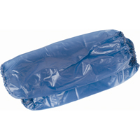 Manchettes l&eacute;ger, Longueur de 18", Vinyle, Bleu Infinity Industrial Services Inc.