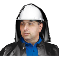 SBR Vulcan Rain Hood, One Size, Black, Rubber Infinity Industrial Services Inc.