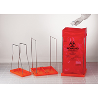 Clavies&reg; Bag Holders, Bio-Hazard, 14" L x 14" W Infinity Industrial Services Inc.