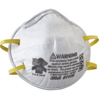 Respirateurs contre les particules 8110S, N95, Certifi&eacute; NIOSH, Petit Infinity Industrial Services Inc.