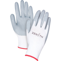 Gants l&eacute;gers enduits et respirants, 7/Petit, R&ecirc;vetement Mousse de nitrile, Calibre 13, Enveloppe en Polyester Infinity Industrial Services Inc.