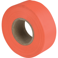 Rubans pour signalisation, 1,1875" la x 150' lo, Orange fluorescent Infinity Industrial Services Inc.