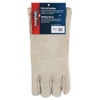 Gants de soudeur de premi&egrave;re qualit&eacute;, Cuir de vache refendu, Taille Grand Infinity Industrial Services Inc.