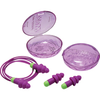 Rockets&reg; Reusable Earplugs, Corded, Bulk - Plastic Case, 27 dB NRR, One-Size Infinity Industrial Services Inc.