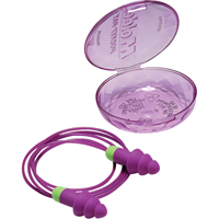 Rockets&reg; Reusable Earplugs, Corded, Bulk - Plastic Case, 27 dB NRR, One-Size Infinity Industrial Services Inc.