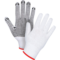 Gants tricot&eacute;s &agrave; pois, Poly/coton, Un c&ocirc;t&eacute;, Calibre 7, Petit Infinity Industrial Services Inc.