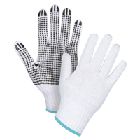 Gants tricot&eacute;s &agrave; pois, Poly/coton, Un c&ocirc;t&eacute;, Calibre 7, T-Grand Infinity Industrial Services Inc.