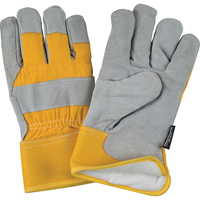 Gants d'ajusteur doubl&eacute;s pour l'hiver &agrave; chaleur sup&eacute;rieure, Moyen, Paume en Cuir de vache refendu, Doublure en Thinsulate Infinity Industrial Services Inc.