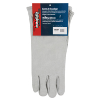 Gants de soudeur d'usage standard, Cuir de vache refendu, Taille Grand Infinity Industrial Services Inc.