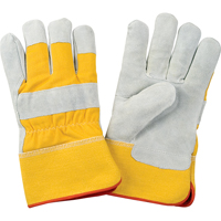Gants d'ajusteur doubl&eacute;s pour l'hiver de premi&egrave;re qualit&eacute;, 2T-Grand, Paume en Cuir de vache refendu, Doublure en Molleton de mousse Infinity Industrial Services Inc.
