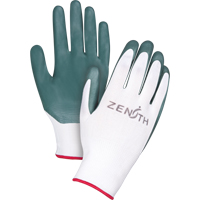 Gants enduits confortables de premi&egrave;re qualit&eacute;, 9/Grand, R&ecirc;vetement Nitrile, Calibre 13, Enveloppe en Polyester Infinity Industrial Services Inc.