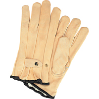 Winter-Lined Ropers Gloves, Small, Grain Cowhide Palm, Fleece Inner Lining Infinity Industrial Services Inc.