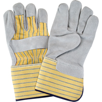 Premium Quality Fitters Gloves, Large, Split Cowhide Palm, Cotton Inner Lining Infinity Industrial Services Inc.