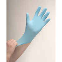 Puncture-Resistant Examination Gloves, Medium, Nitrile, 4.5-mil, Powder-Free, Blue Infinity Industrial Services Inc.