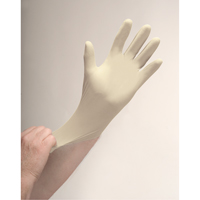 Gants d'examen de premi&egrave;re qualit&eacute; pour peau sensible, Moyen, Latex, 4 mils, Poudr&eacute;s, Naturel Infinity Industrial Services Inc.