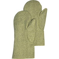 Carbo-King Heat Protective Mitts, Aramid, Large, Protects Up To 2100° F (1149° C) Infinity Industrial Services Inc.