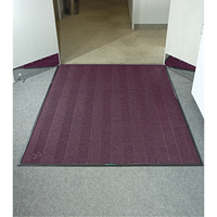 Waterhog&reg; Eco Elite Matting, Wiper/Scraper, 4' x 6' x 3/8", Maroon Infinity Industrial Services Inc.