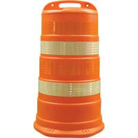 Trailboss Channelizer Drums, 41.27" High, Orange Infinity Industrial Services Inc.