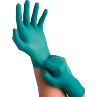 Gants TouchNTuff 92-600, Petit, Nitrile, 5 mils, Sans poudre, Vert Infinity Industrial Services Inc.
