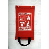 Fire Blanket, Fibreglass, 72"L x 59"W Infinity Industrial Services Inc.