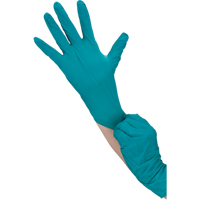Gants jetables TouchNTuff, 7, Nitrile, 5 mils, Poudr&eacute;s, Vert Infinity Industrial Services Inc.