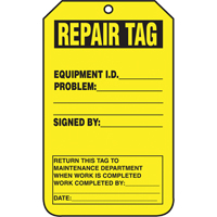 Inspection Tags, Cardstock, 3-1/8" W x 5-7/8" H, English Infinity Industrial Services Inc.