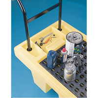 Poly-Spillcart Cart, 66.5" L x 29" W x 43.9" H, 57 US gal. Spill Cap. Infinity Industrial Services Inc.