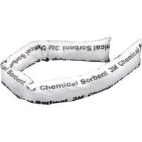 Chemical Sorbent Mini-Boom, Chemical, 4' L x 3" W, 12 gal. Absorbancy, 12 /Pack Infinity Industrial Services Inc.