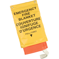 Emergency Fire Blankets, Fibreglass, 72"L x 72"W Infinity Industrial Services Inc.