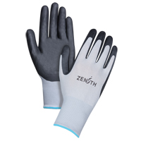 Gants l&eacute;gers enduits et respirants, 10/T-Grand, R&ecirc;vetement Mousse de nitrile, Calibre 13, Enveloppe en Polyester Infinity Industrial Services Inc.