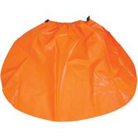 Hard Hat Rain Shield, One Size, Orange, Nylon/PVC Infinity Industrial Services Inc.