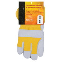 Gants d'ajusteur doubl&eacute;s pour l'hiver, Grand, Paume en Cuir de vache refendu, Doublure en Boa Infinity Industrial Services Inc.