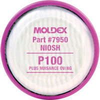 Disque filtre contre les particules, Filtre contre les particules/Filtre contre les particules avec suppresion de vapeurs nuisibles, Filtre N95/Vapeurs organiques/Gaz acides/P100/Filtre P100/Filtre R95 Infinity Industrial Services Inc.