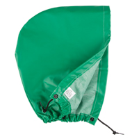 AcidBasicTM Chemical & Acid Resistant Rain Hood, One Size, Green, Polyester Infinity Industrial Services Inc.