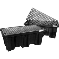 Nestable Spill Pallets, 66 US gal. Spill Capacity, 51" x 26" x 21" Infinity Industrial Services Inc.
