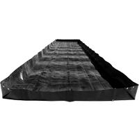 Bermes &eacute;conomiques, Capacit&eacute; 748 gal., 10' la x 10' lo x 12" h, Support en L Infinity Industrial Services Inc.