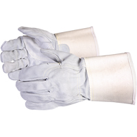 Gants r&eacute;sistant &agrave; la coupure de qualit&eacute; sup&eacute;rieure pour ajusteur Endura , Moyen, Paume en Cuir de vache refendu Infinity Industrial Services Inc.