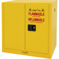 Armoire pour produits inflammables, 22 gal., 2 Porte(s), 35" La x 35" h x 22" p Infinity Industrial Services Inc.