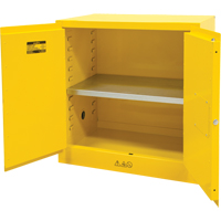 Armoire pour produits inflammables, 22 gal., 2 Porte(s), 35" La x 35" h x 22" p Infinity Industrial Services Inc.