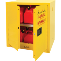 Armoire pour produits inflammables, 22 gal., 2 Porte(s), 35" La x 35" h x 22" p Infinity Industrial Services Inc.