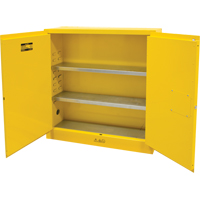 Armoire pour produits inflammables, 24 gal., 2 Porte(s), 43" La x 44" h x 12" p Infinity Industrial Services Inc.
