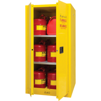 Armoire pour produits inflammables, 60 gal., 2 Porte(s), 34" La x 65" h x 34" p Infinity Industrial Services Inc.