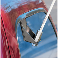 Safety Whip&reg; Light-Duty Whips, Window Mount, 5' High, Orange Infinity Industrial Services Inc.