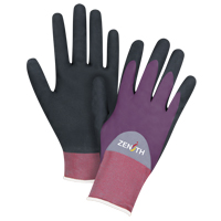 Gants enduits de premi&egrave;re qualit&eacute; ZX-2, 8/Moyen, R&ecirc;vetement Nitrile/Mousse de nitrile, Calibre 18, Enveloppe en Nylon Infinity Industrial Services Inc.