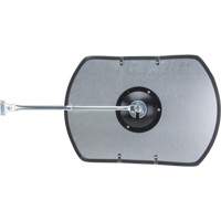 Miroir convexe rectangulaire/rond avec bras t&eacute;lescopique, 12" h x 18" la, Int&eacute;rieur/Ext&eacute;rieur Infinity Industrial Services Inc.