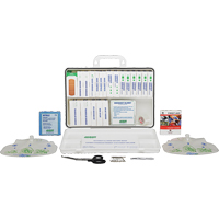 Specialty First Aid Kit, Class 1 Medical Device, Plastic Box Infinity Industrial Services Inc.